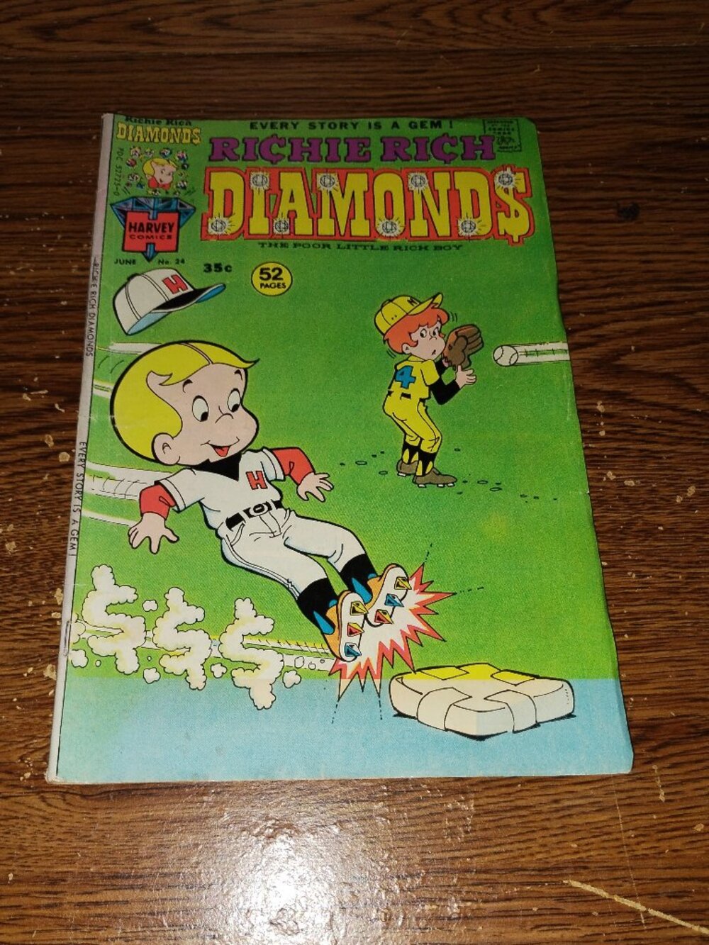 Richie Rich Diamonds #24  (Harvey Comics, 1976)